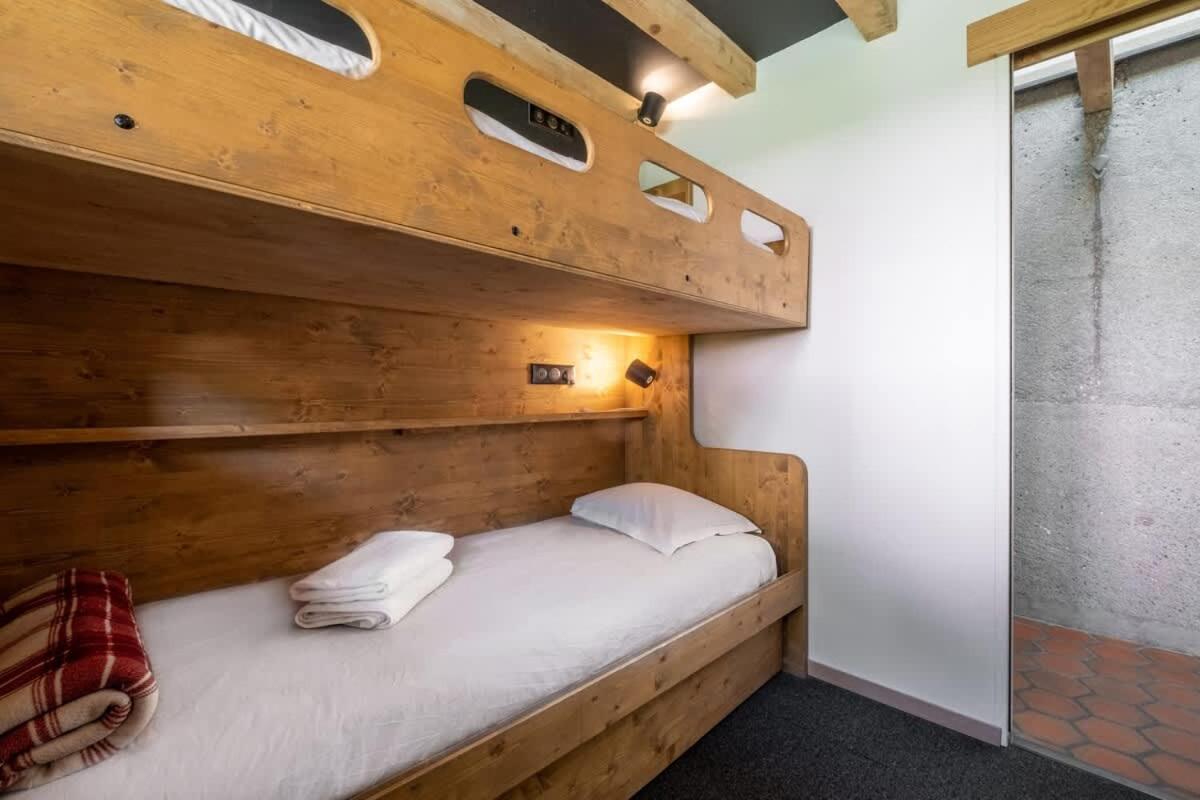 Chalet Racar Pour 4 Personnes, Centre Ville Et Vue Sur La Montagne Chamonix Mont Blanc Exterior foto